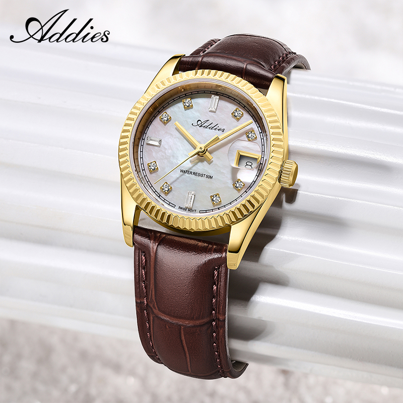 Luxury Watch & Jewellery Recensioni - Addies 585 quartz dameshorloge 28 mm