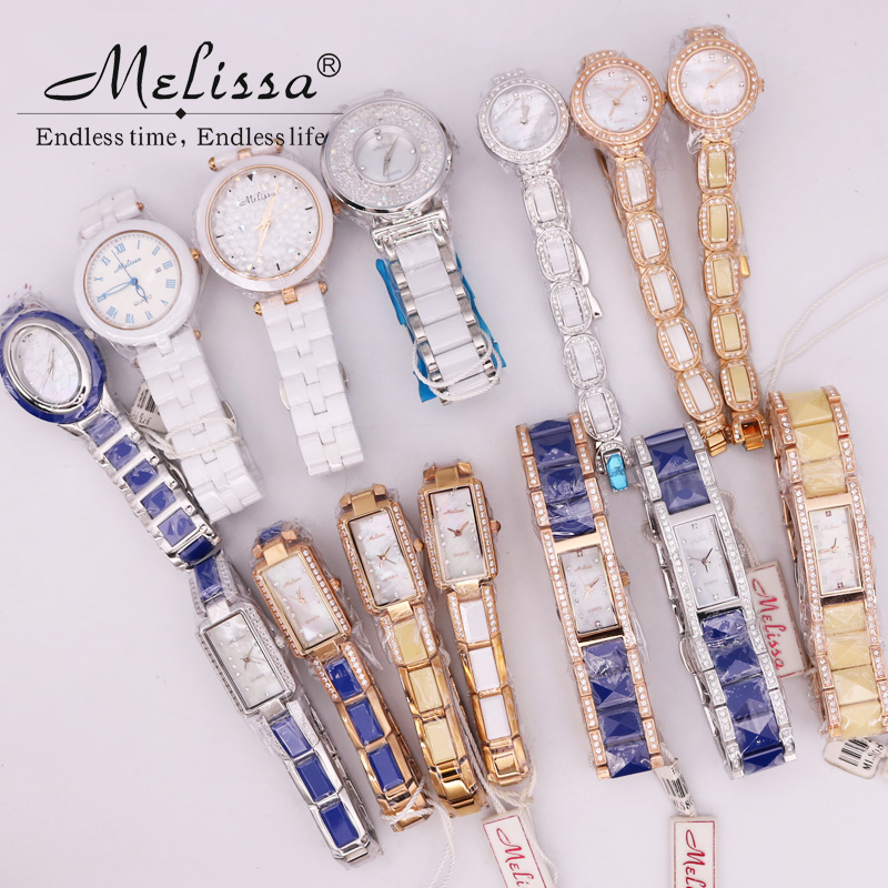 Luxury Watch Discount - Koop! Korting Melissa Crystal Rhinestones Lady