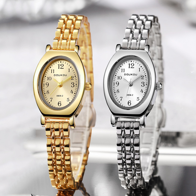 Luxury Watch With Arabic Numerals - Hot Koop Gouden Horloge Ovale Arabische