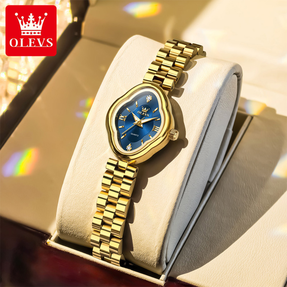 Luxury Watch Gold - OLEVS gloednieuw dames quartz horloge mode