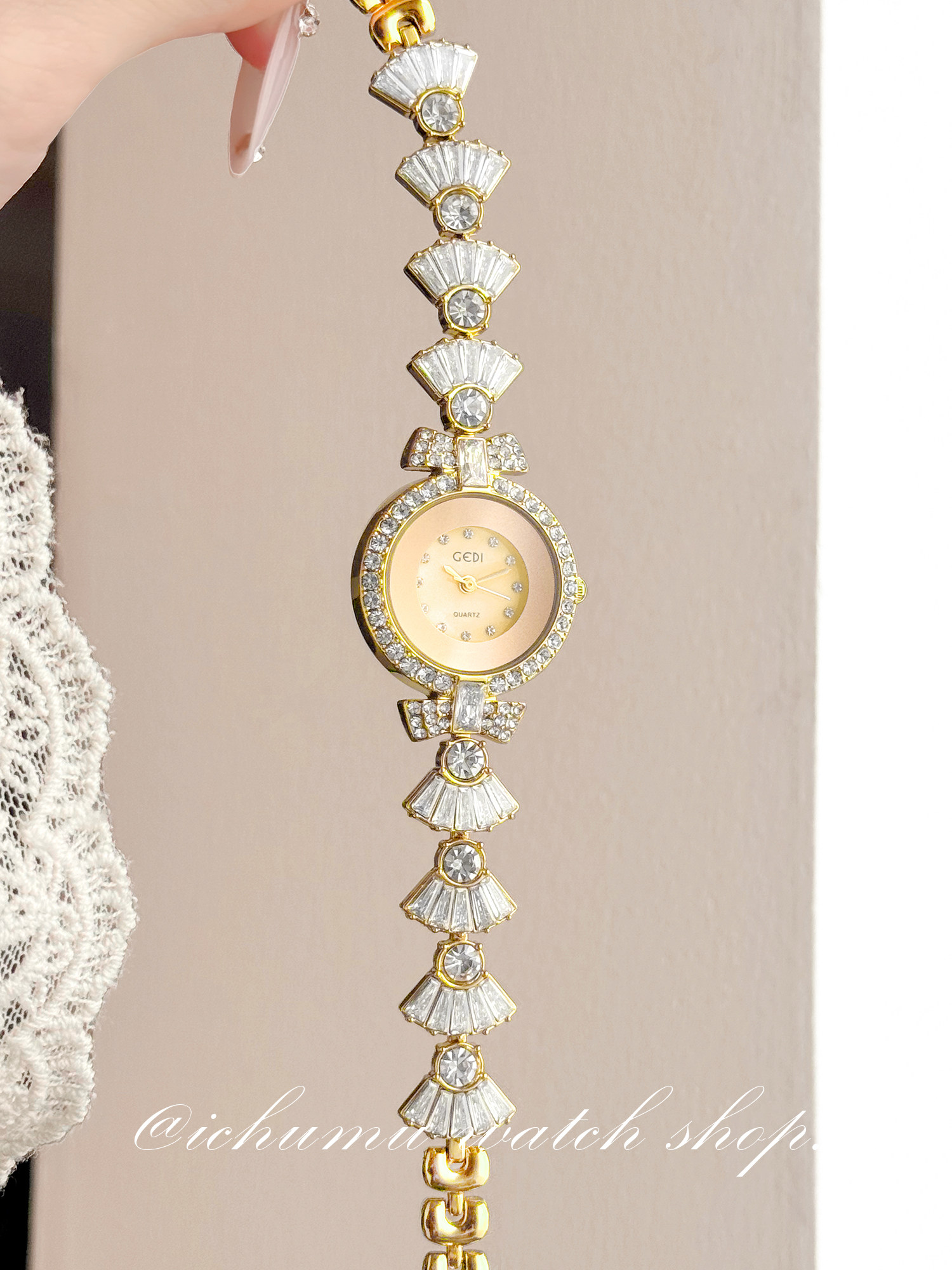 Luxury Watch For - Zeemeermin dameshorloge Licht luxe niche diamanten