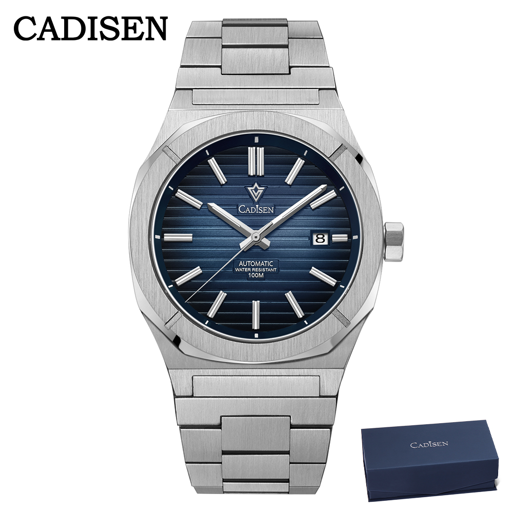 Luxury Watch For Men - CADISEN 2026 Duikhorloge Saffier MIYOTA 8215