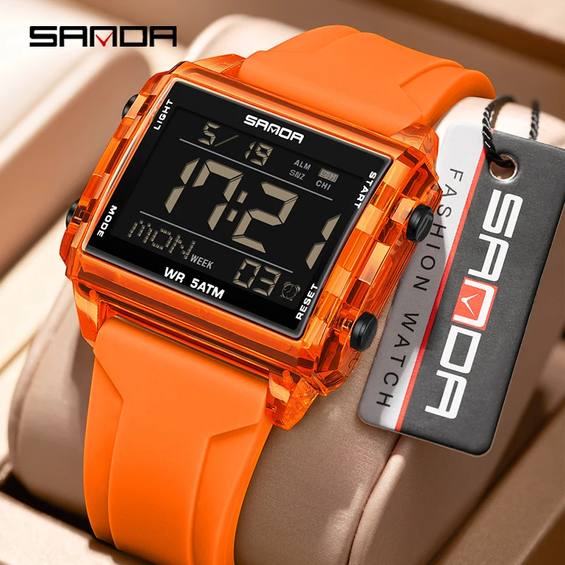 Luxury Watch Brands In World - SANDA Merk Mode Horloge voor Mannen