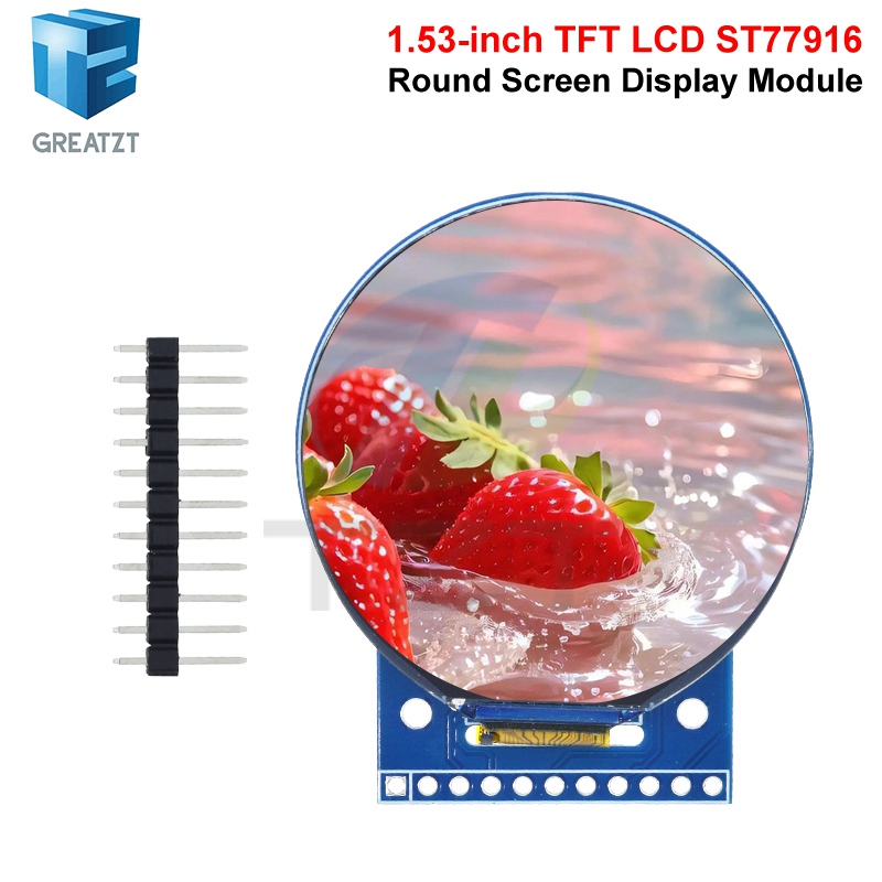 Regulator Display Watch - GREATZT 1/3PCS 1.53 Inch Ronde TFT