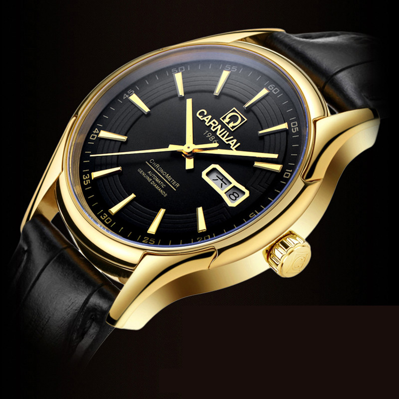 Luxury Watch Winder - Carnaval Merk Luxe Horloges voor Mannen