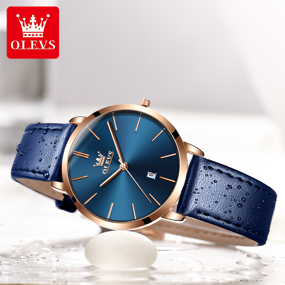 Olevs Mode Ultra Dunne Womens  - Luxury Watch Leather Strap recensie en prijs