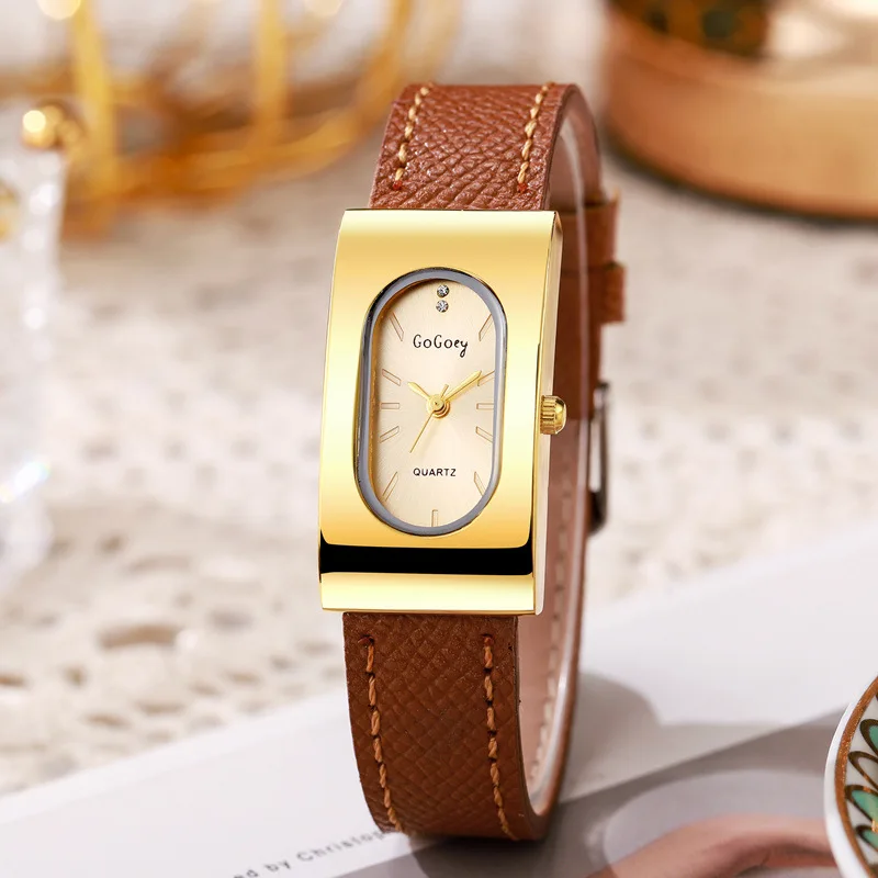 Luxe Dames Merk Vrouwen Horlog - Luxury Watch Leather Strap recensie en prijs