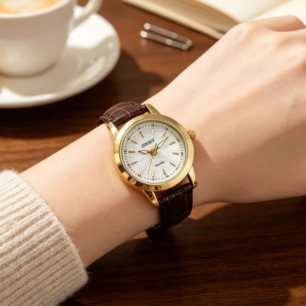 Mode lederen band quartz horlo - Luxury Watch Leather Strap recensie en prijs
