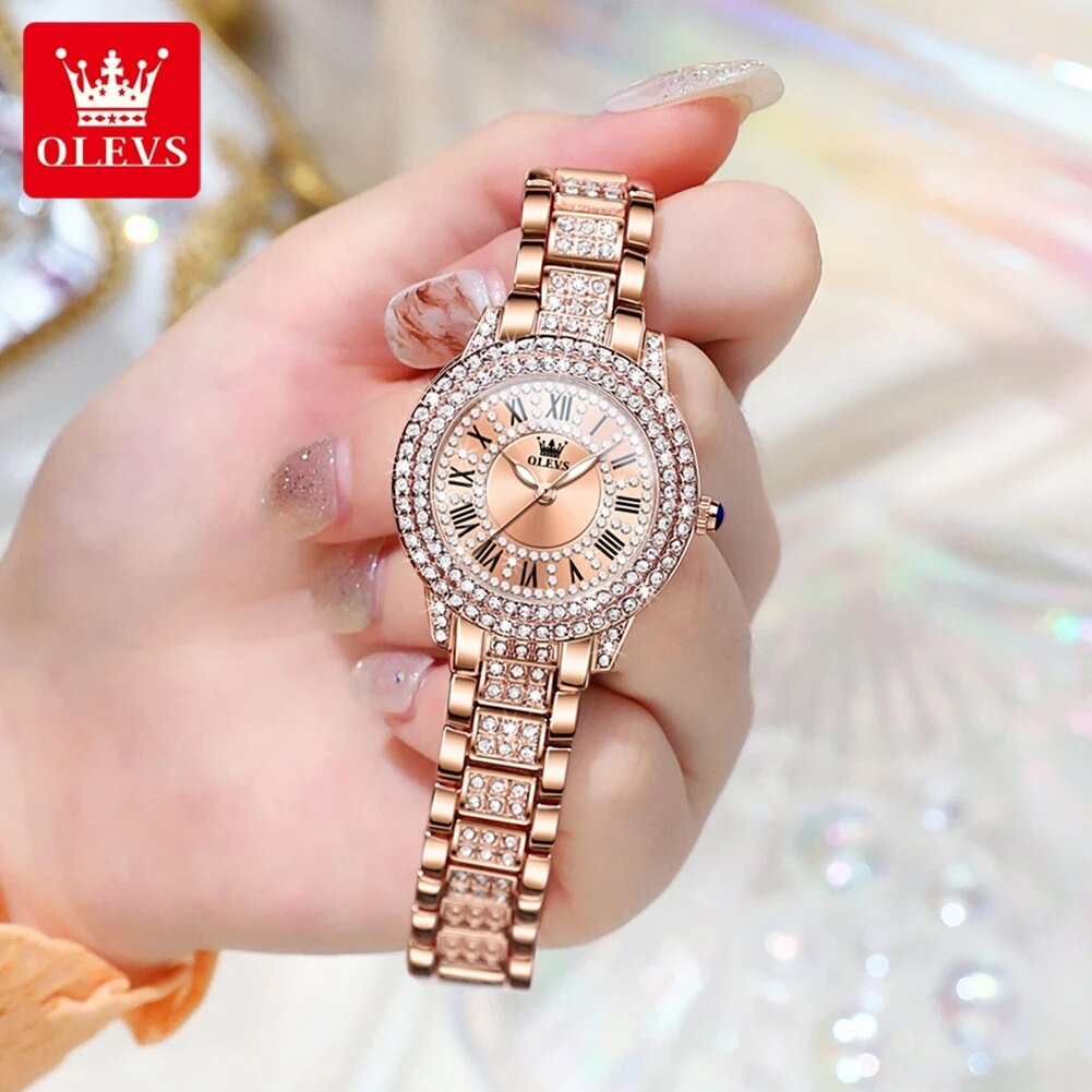 Olevs 9943 Luxe Volledig Diama - Luxury Watch For Sale recensie en prijs
