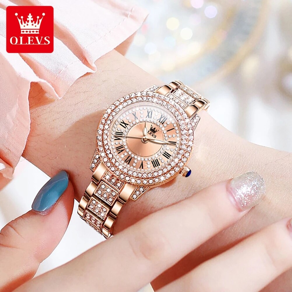 Olevs 9943 Luxe Volledig Diama - Luxury Watch For Sale recensie en prijs