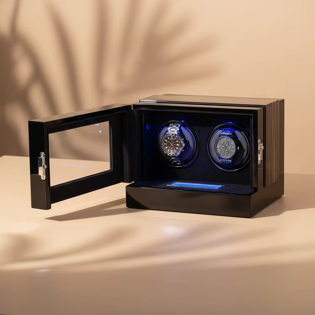 2-slots beschermende luxe horl - Luxury Watch Storage recensie en prijs