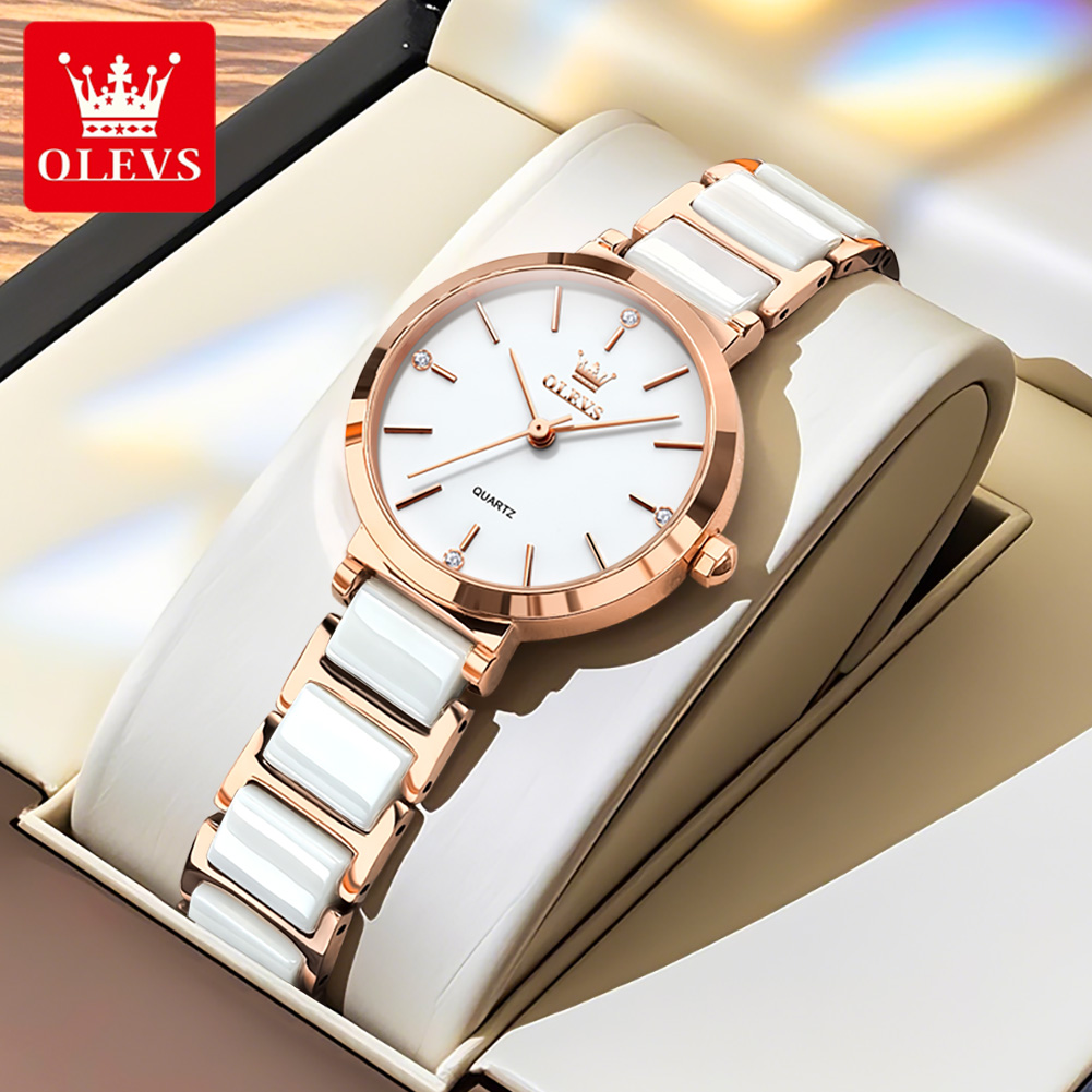 OLEVS Dameshorloge 5877 Luxe E - Luxury Watch & Jewellery Recensioni recensie en prijs