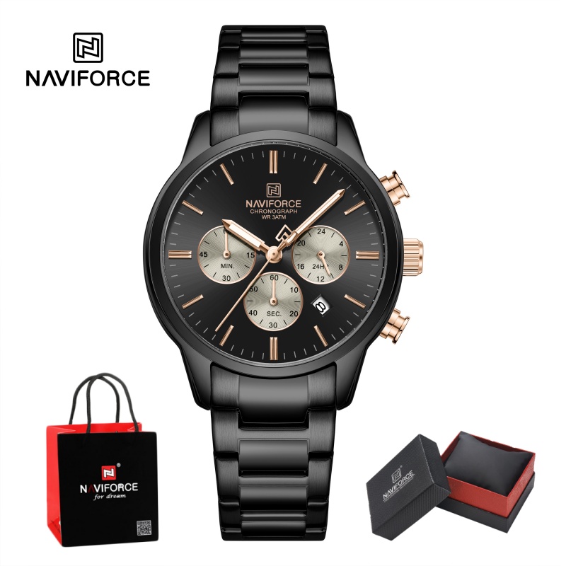 NAVIFORCE Heren Quartz Chronog - Luxury Watch For Men recensie en prijs