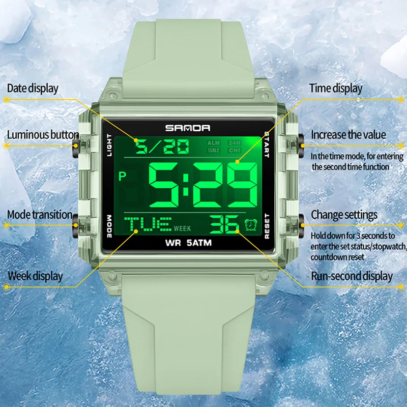 SANDA Merk Mode Student Horlog - Luxury Watch Brands In World recensie en prijs