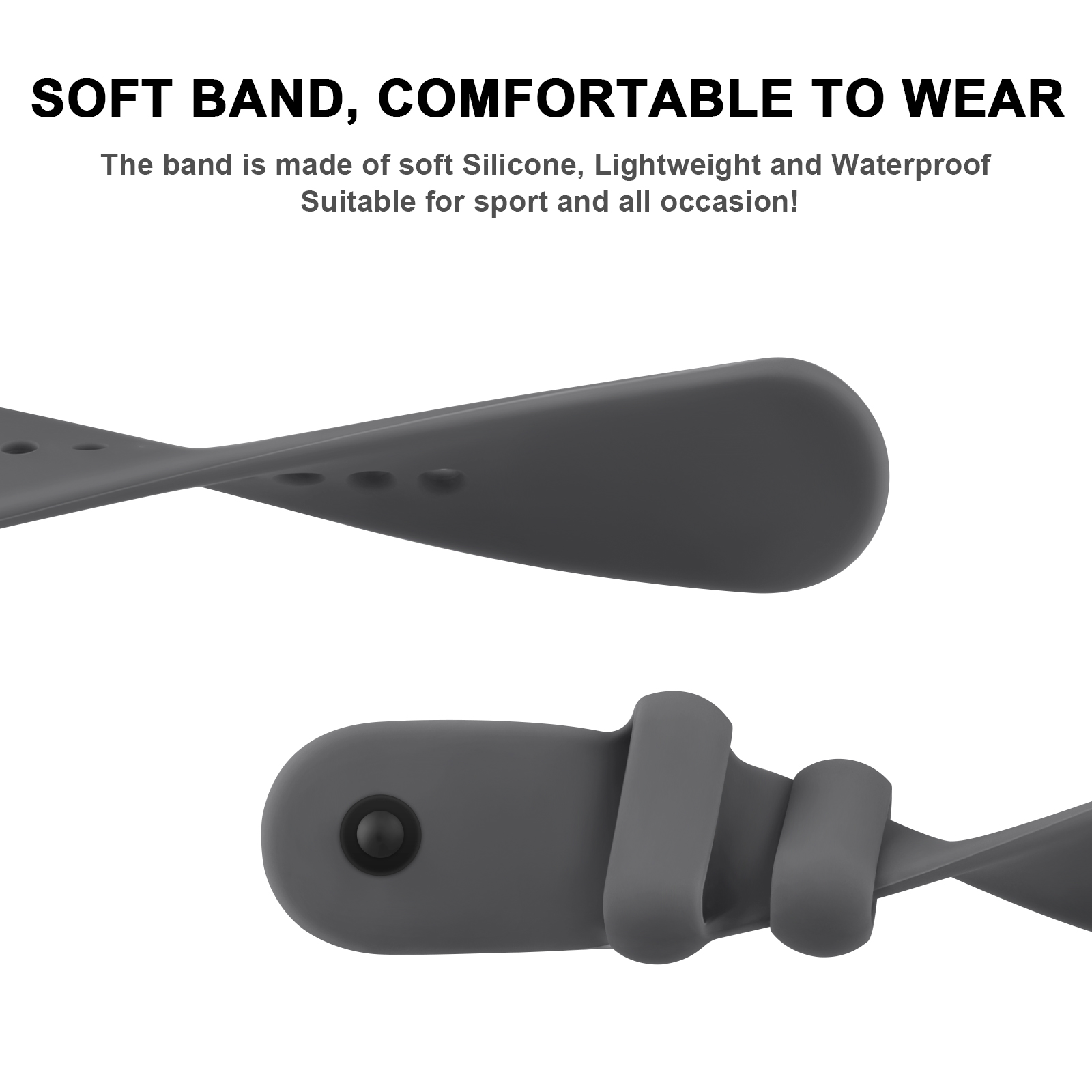Siliconen band voor Xiaomi Mi  - Xiaomi Luxury Watch recensie en prijs