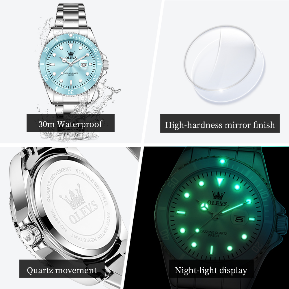 OLEVS Luxe roestvrijstalen wat - Luxury Watch For Sale recensie en prijs