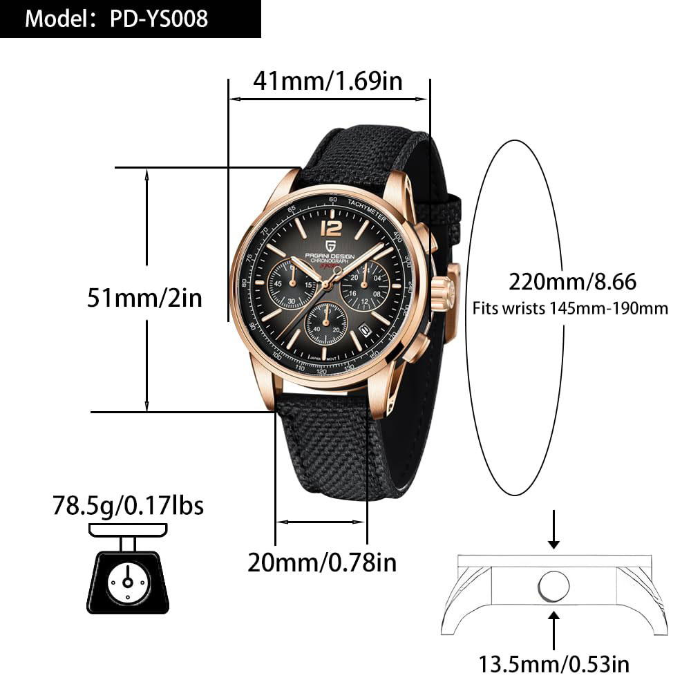 PAGANI ONTWERP Nieuwe Heren Ho - Luxury Watch For Men recensie en prijs