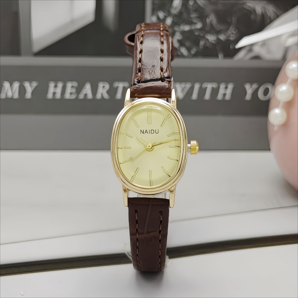 Modemerk Vrouwen Ovale Wijzerp - Luxury Watch Leather Strap recensie en prijs