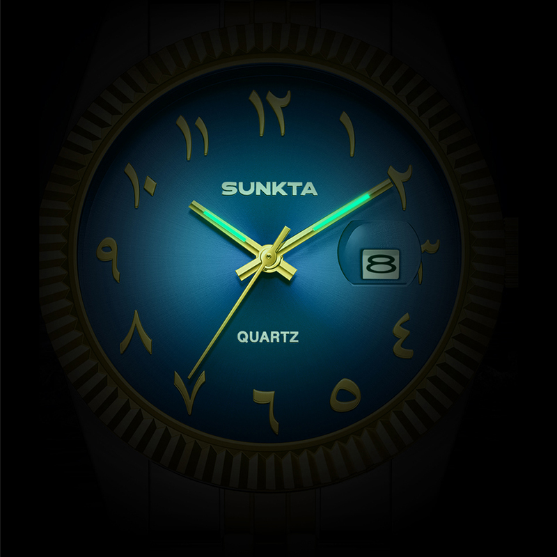 SUNKTA Topmerk Luxe vrouwen Qu - Luxury Watch With Arabic Numerals recensie en prijs