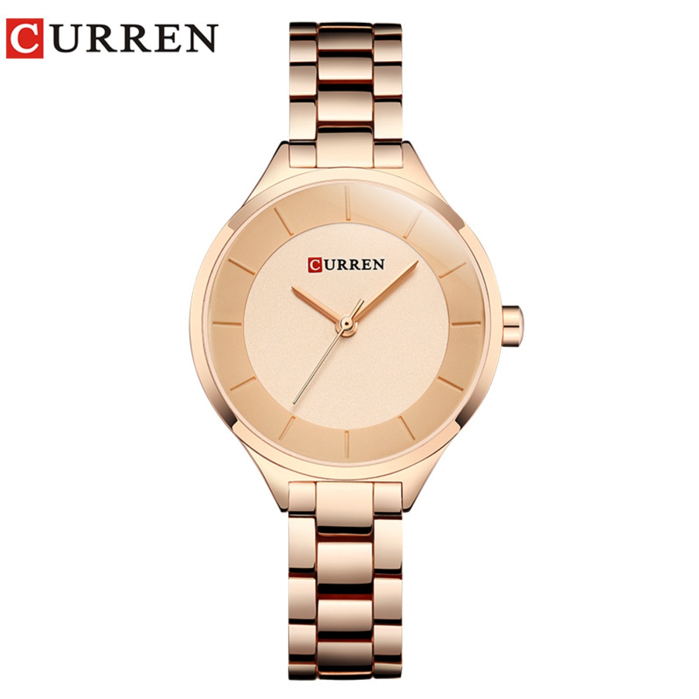 CURREN Nieuwe Eenvoudige Vrouw - Luxury Watch & Jewellery Recensioni recensie en prijs