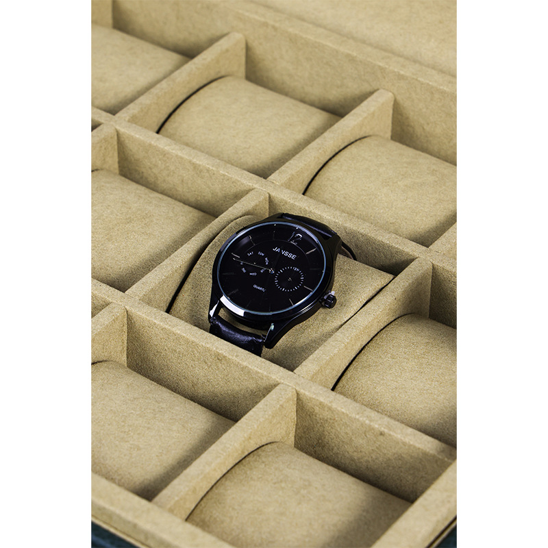 OEM ODM Luxe 15-vakjes groene  - Luxury Watch Storage recensie en prijs