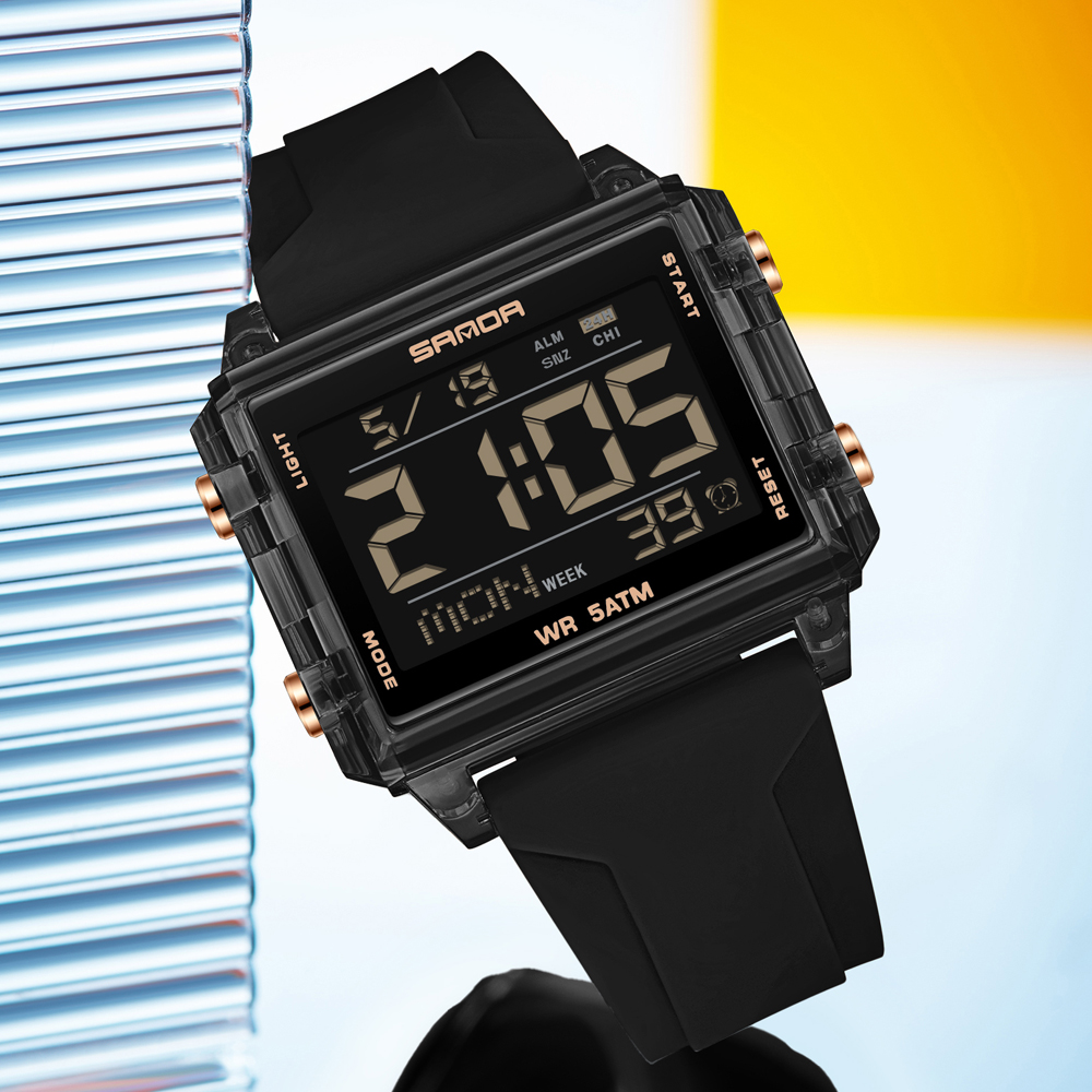 SANDA Merk Mode LED Horloge vo - Luxury Watch Brands In World recensie en prijs