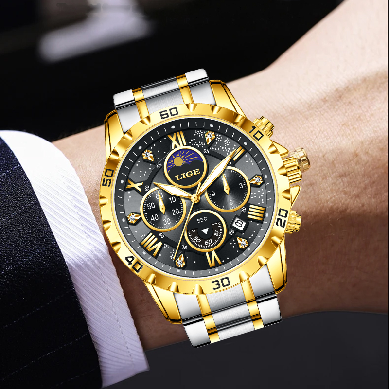 LUIK Topmerk Luxe Quartz Man H - Luxury Watch For Men recensie en prijs