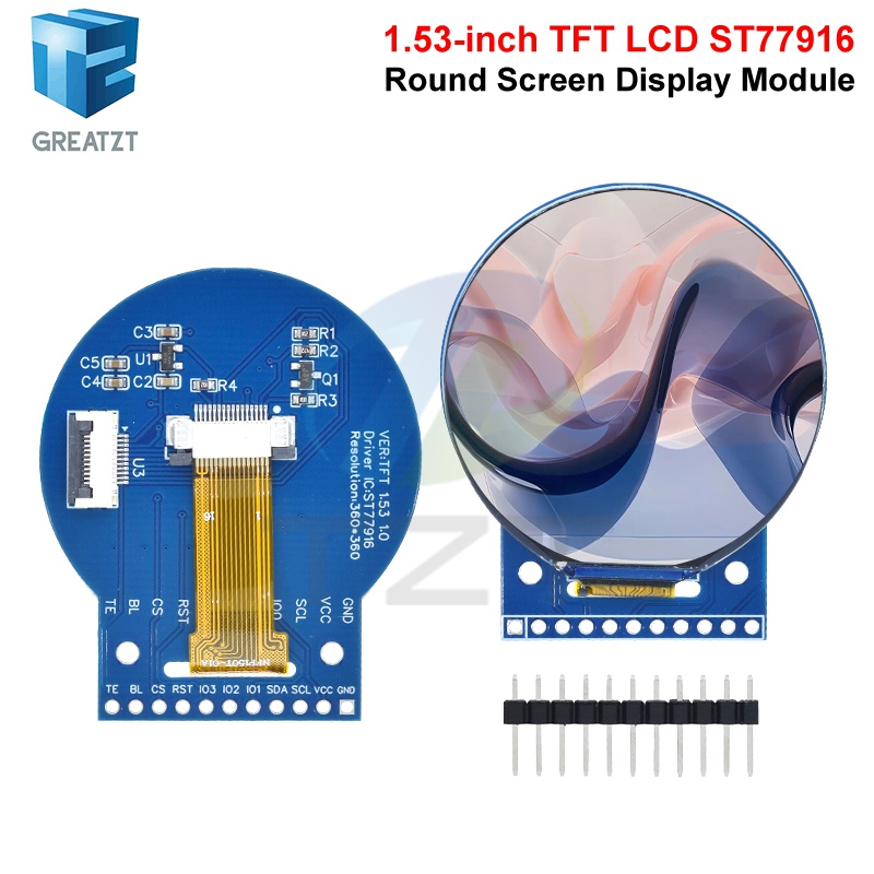 GREATZT 1/3PCS 1.53 Inch Ronde - Regulator Display Watch recensie en prijs