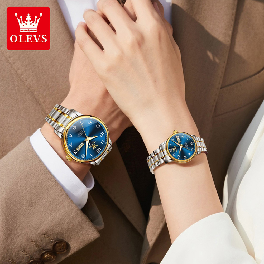 OLEVS Origineel Paarhorloge 2  - Luxury Watch With Arabic Numerals recensie en prijs