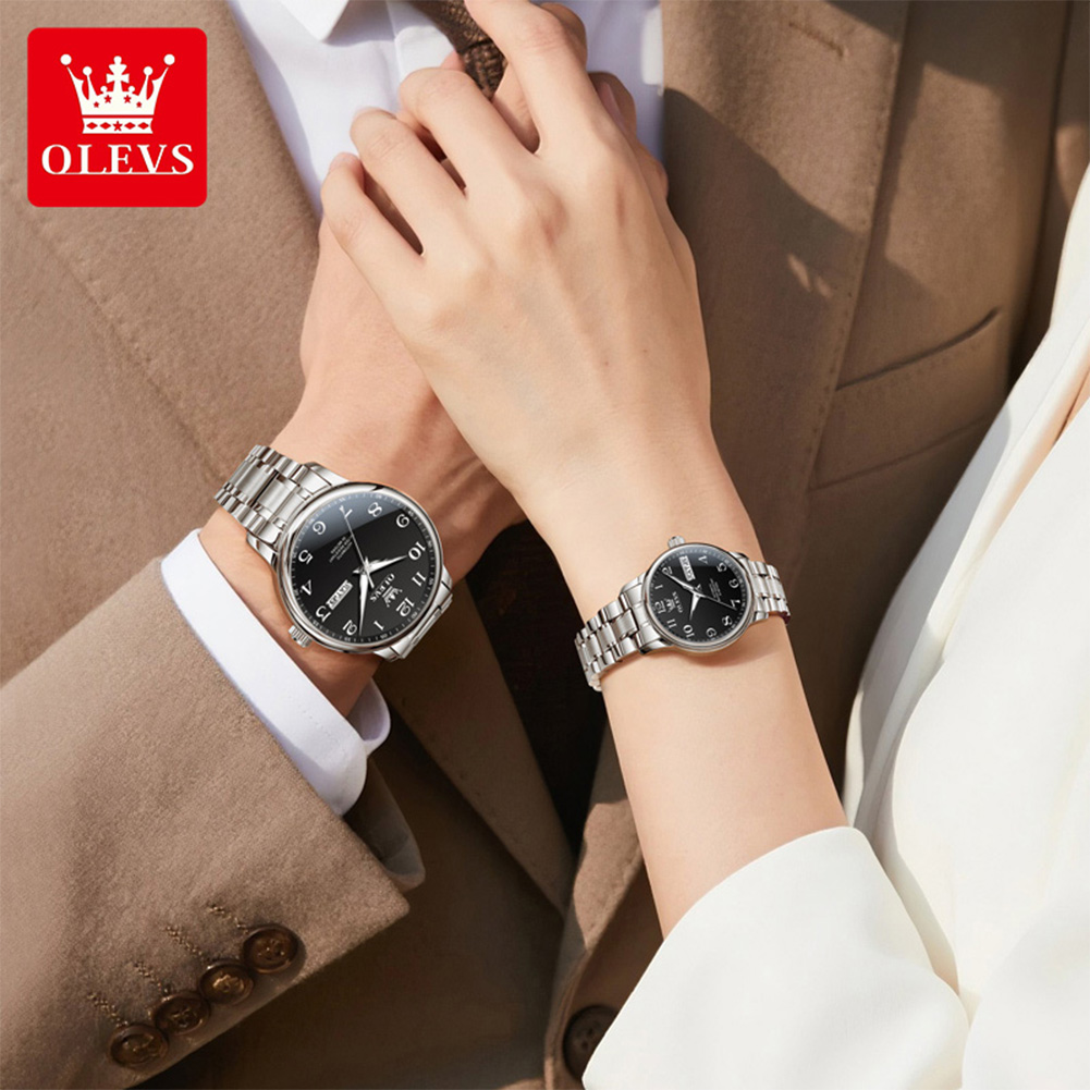 OLEVS Origineel Paarhorloge 2  - Luxury Watch With Arabic Numerals recensie en prijs