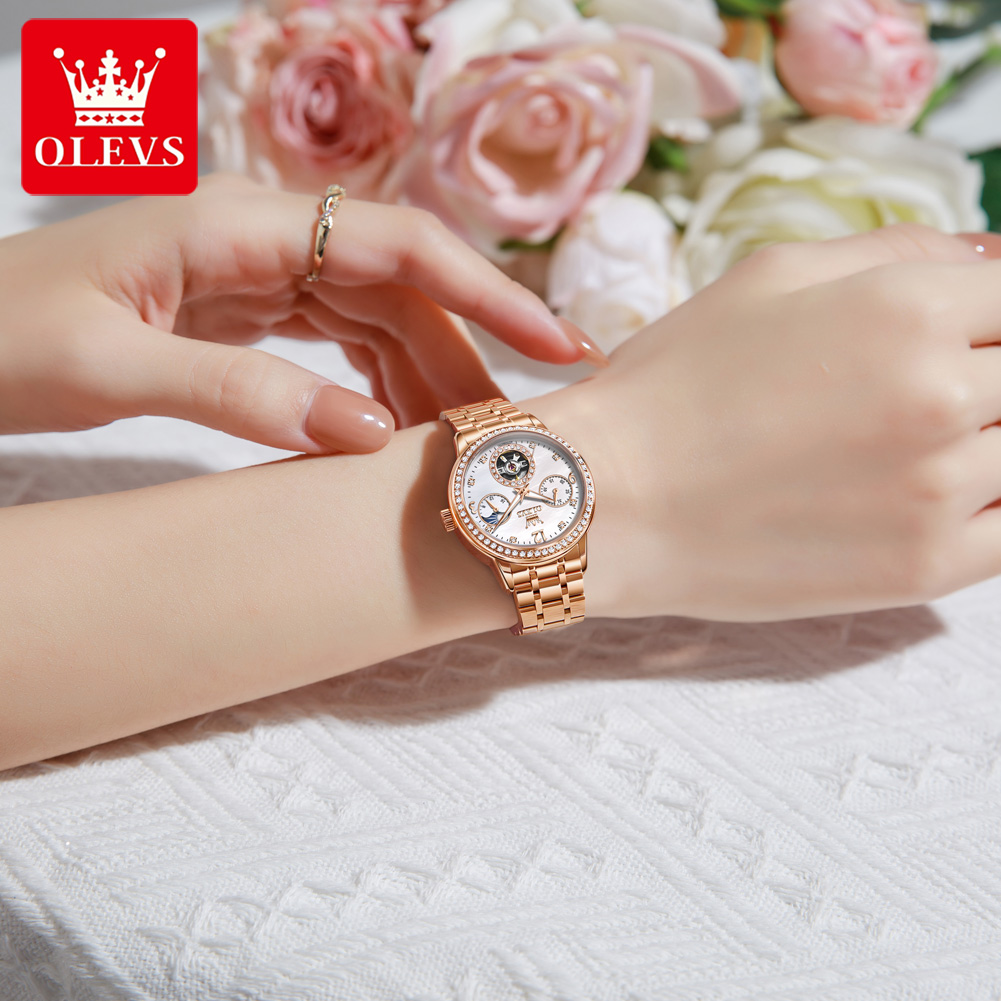 OLEVS dameshorloges topmerk lu - Luxury Watch & Jewellery Recensioni recensie en prijs