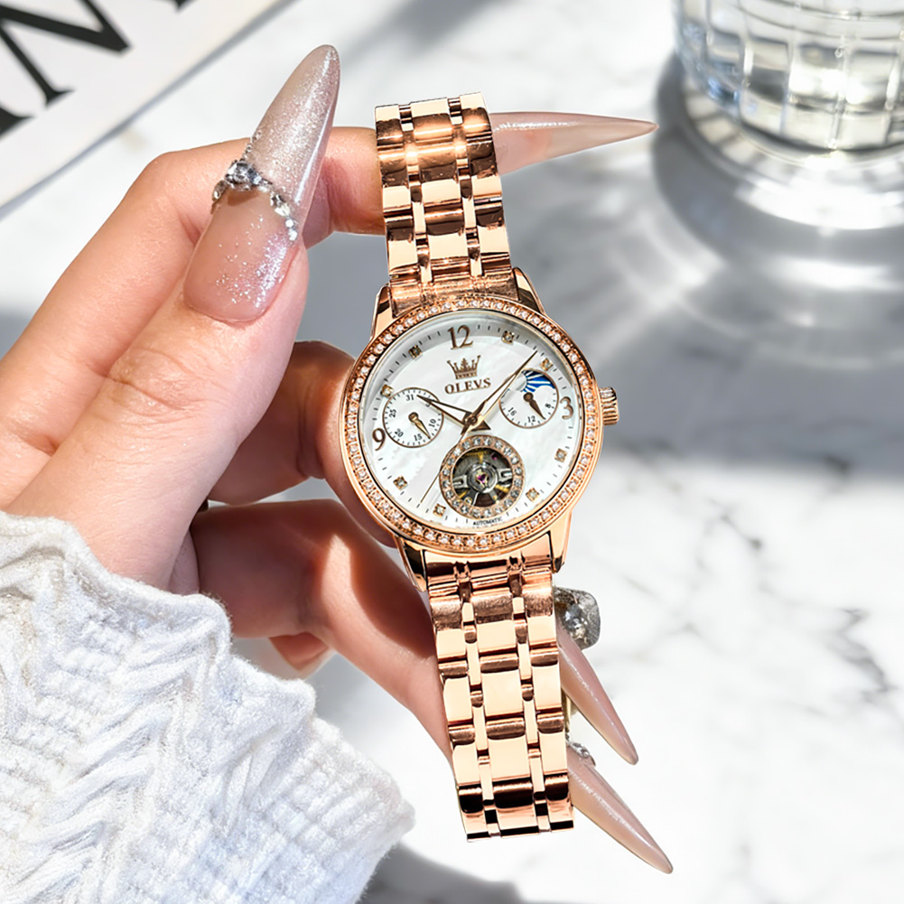 OLEVS dameshorloges topmerk lu - Luxury Watch & Jewellery Recensioni recensie en prijs