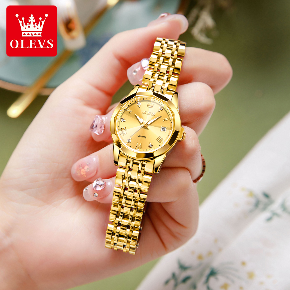 OLEVS Mode Gouden Horloge voor - Luxury Watch For Sale recensie en prijs