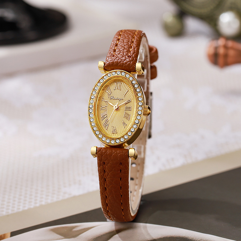 Luxe Dameshorloge Mode Ovaal D - Luxury Watch Leather Strap recensie en prijs