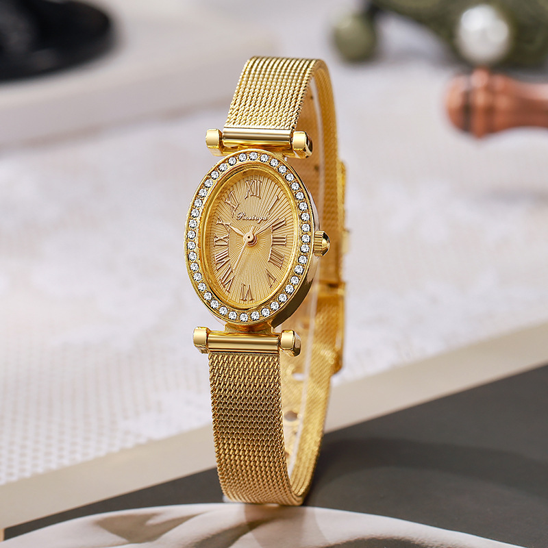 Luxe Dameshorloge Mode Ovaal D - Luxury Watch Leather Strap recensie en prijs