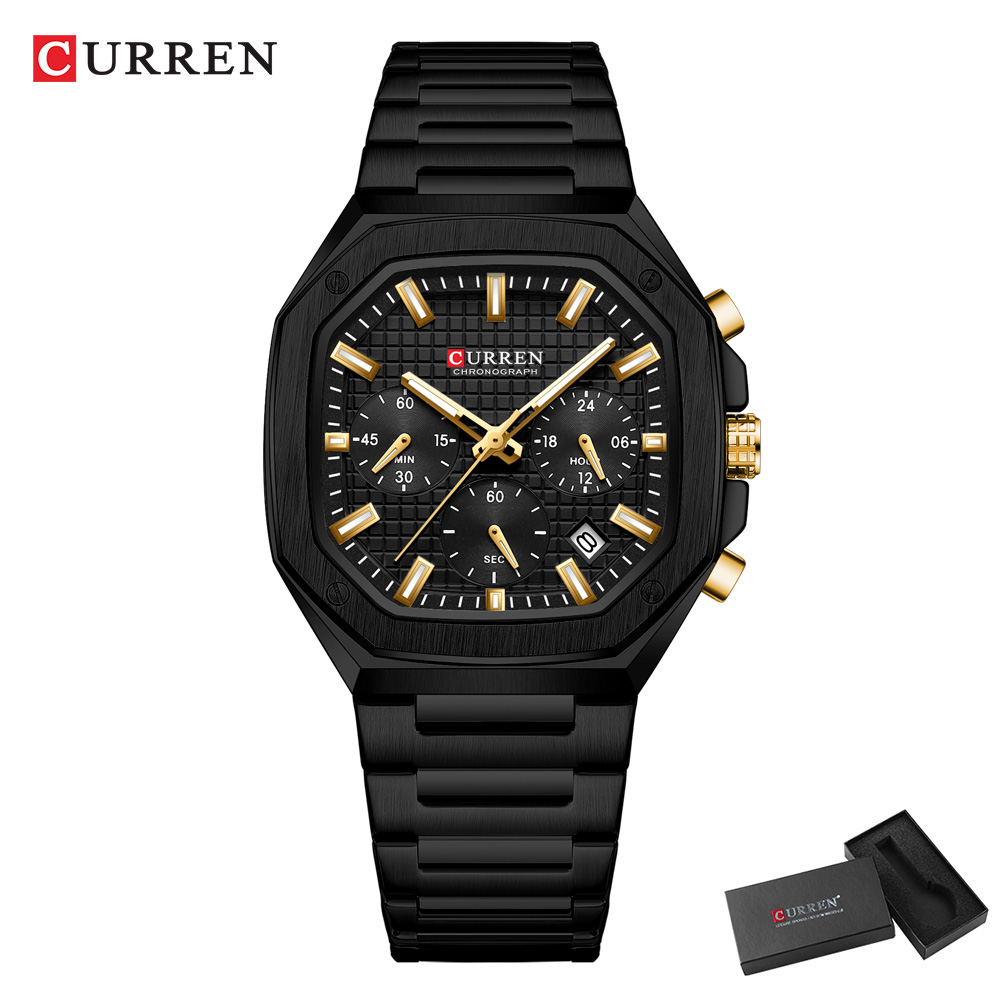 CURREN Luxe Vierkant Chrono Ho - Luxury Watch For Men recensie en prijs