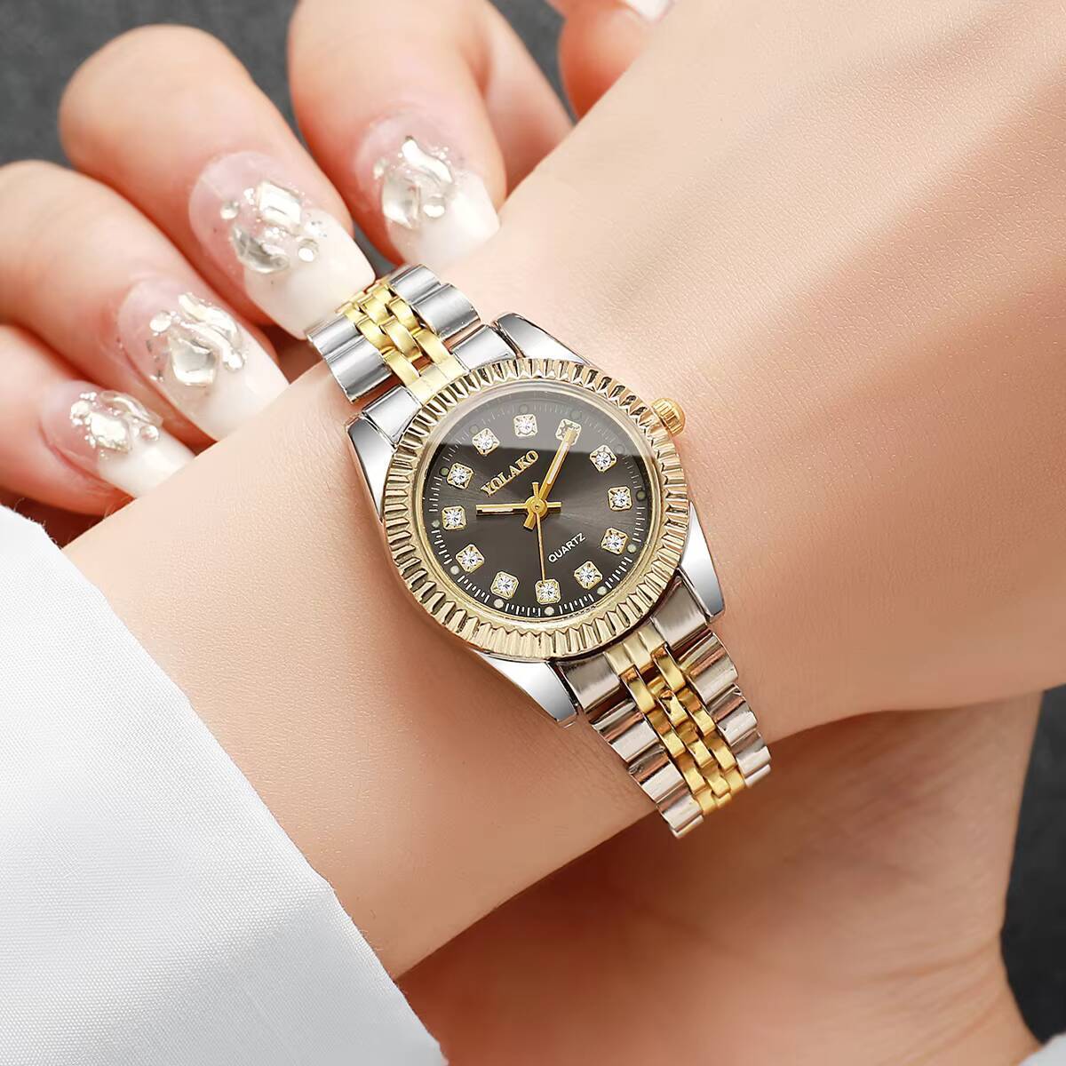 Mode Strass Dames Quartz Horlo - Luxury Watch Storage recensie en prijs