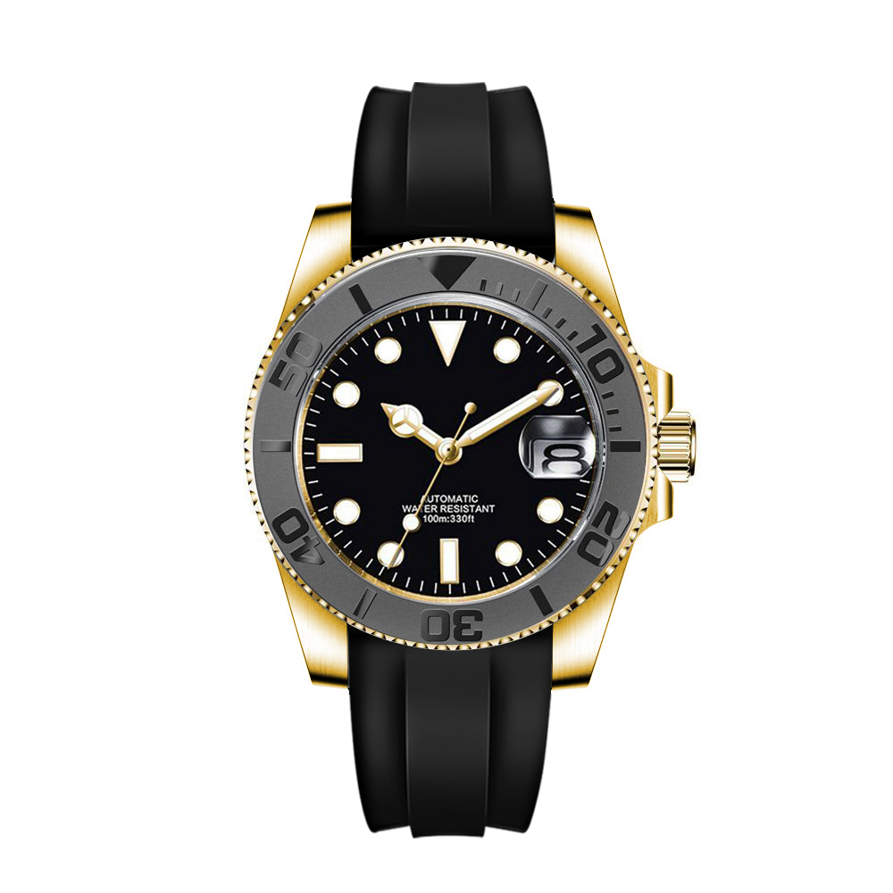 Aangepast logo 40mLuxe NH35/Mi - Luxury Watch Gold recensie en prijs