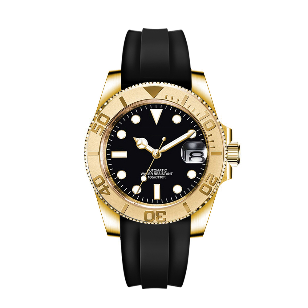 Aangepast logo 40mLuxe NH35/Mi - Luxury Watch Gold recensie en prijs